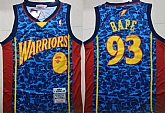 Warriors 93 Bape Blue 2009 10 Hardwood Classics Jersey,baseball caps,new era cap wholesale,wholesale hats